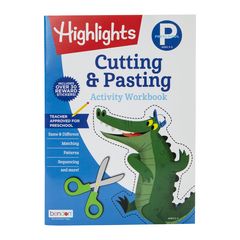 Highlights® Preschool Cutting & Pasting Activity Workbook | Five Below