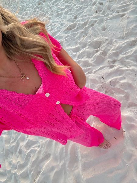 The cutest knit matching cover up set for summer from Amazon 

#LTKswim #LTKSeasonal #LTKtravel
