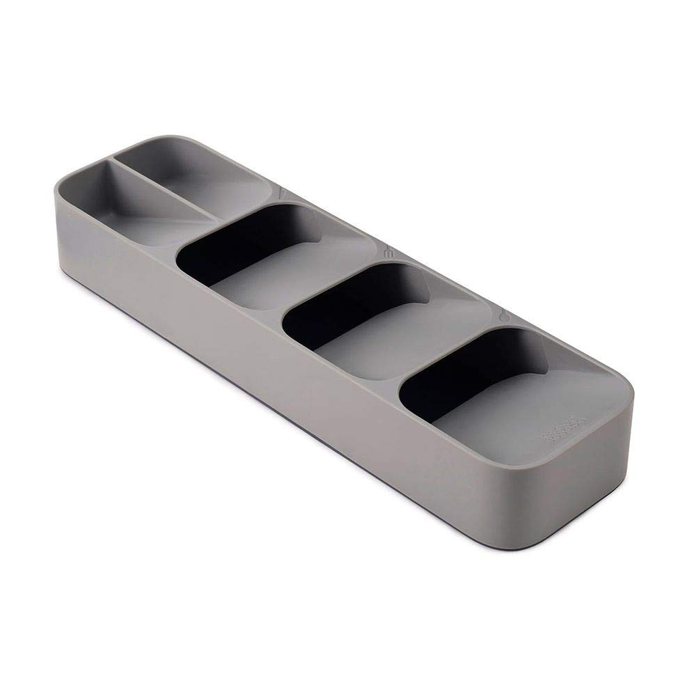 Joseph Joseph DrawerStore Compact Cutlery Organizer Kitchen Drawer Tray, Small, Gray | Amazon (US)