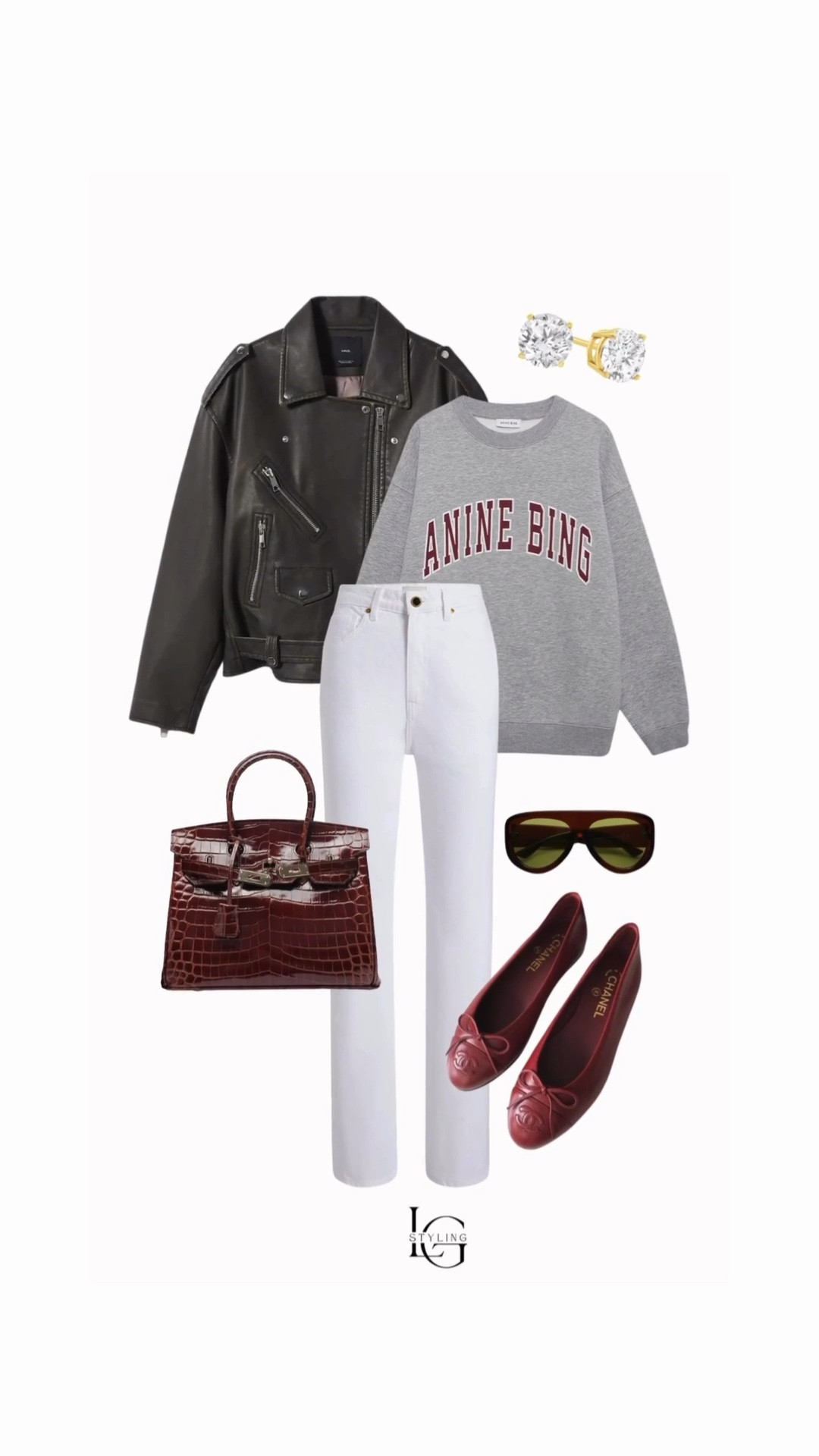 this is your sign to stop “just wearing” your basics and start styling them

a sweatshirt + trousers could feel flat… but add a leather jacket, rich burgundy accessories, and suddenly it’s a look

proof that it’s not about buying more—just styling better

#stylingtips #outfitformula #casualchic #everydayoutfit #springstyle #howtostyle #elevatedbasics