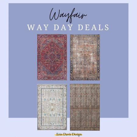 Wayfair’s Way Day sale has some stunning rugs at amazing prices!

#LTKsalealert #LTKhome