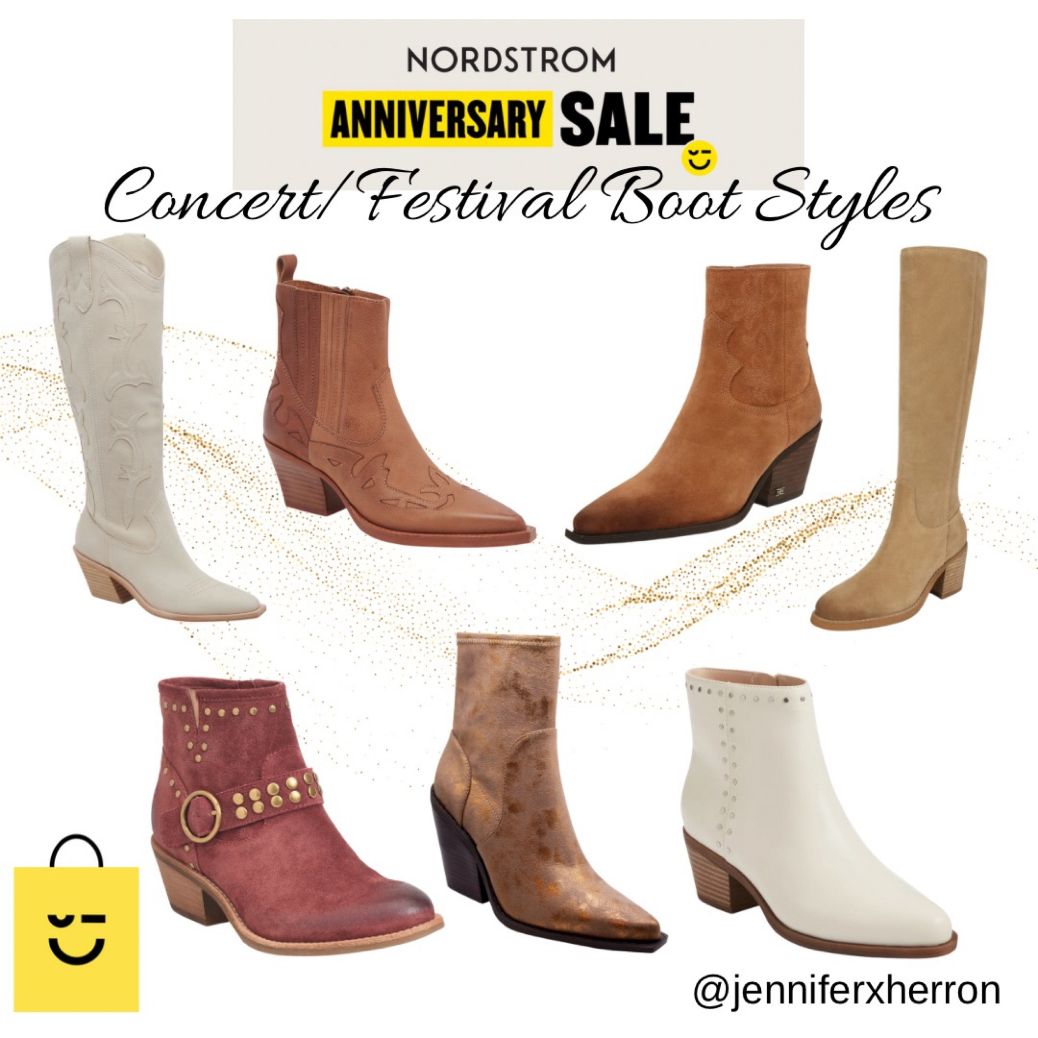 It’s all about the details! These boots are perfect for a festival or concert. All are part of the Nordstrom Anniversary Sale! 💫

Follow @jenniferxherron for more inspiration ✨

#LTKshoecrush #LTKxNSale #LTKstyletip