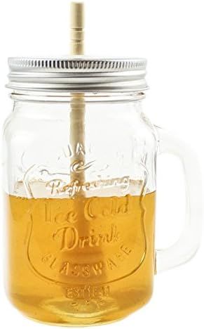 Zoie + Chloe Honey Mason Jar with Bamboo Dipper - 16oz | Amazon (US)