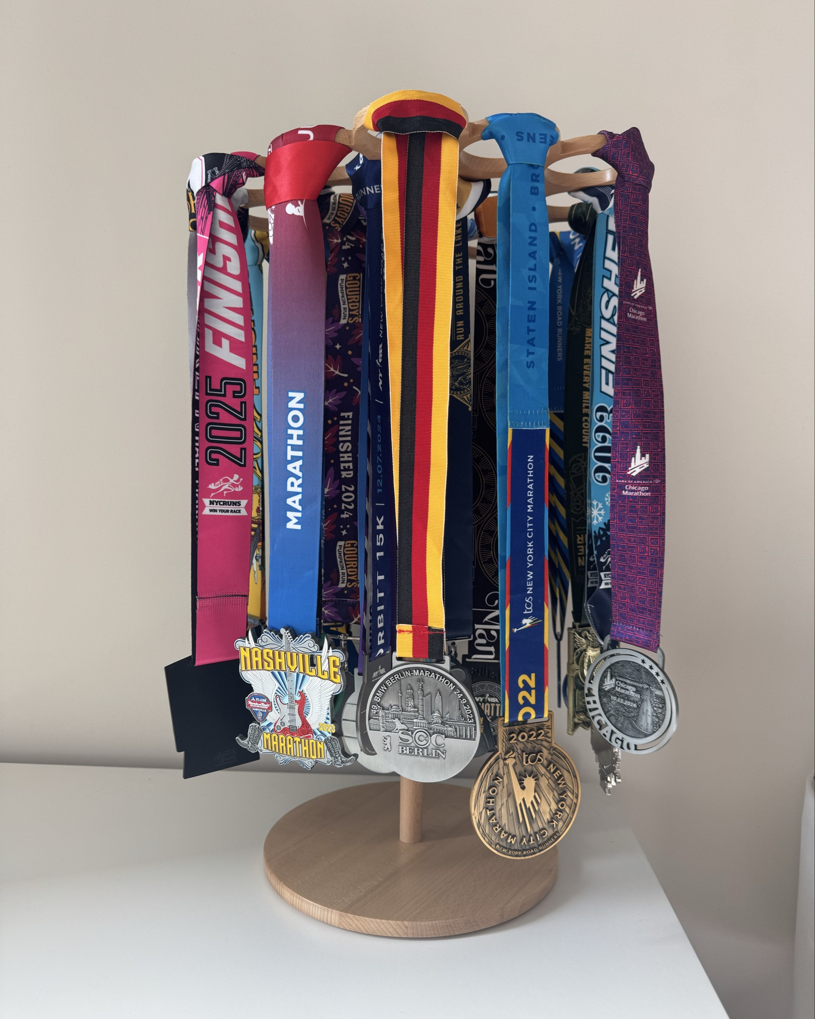 Finally an aesthetically pleasing race medal display 🏅 #marathonrunner #homeorganization 

#LTKHome