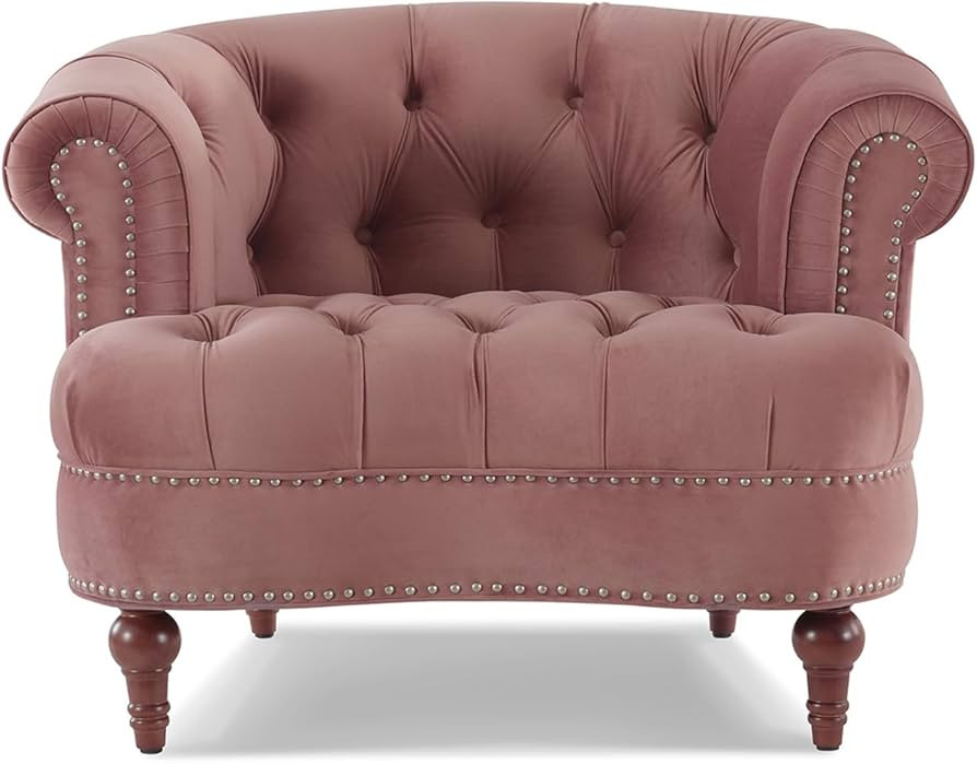 Jennifer Taylor Home La Rosa Victorian Tufted Upholstered Accent Chair | Amazon (US)