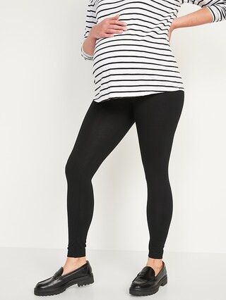 Maternity Full-Panel Jersey Leggings | Old Navy (US)