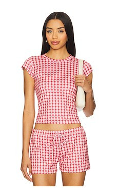 Bella Venice The Immy Top in Red from Revolve.com | Revolve Clothing (Global)