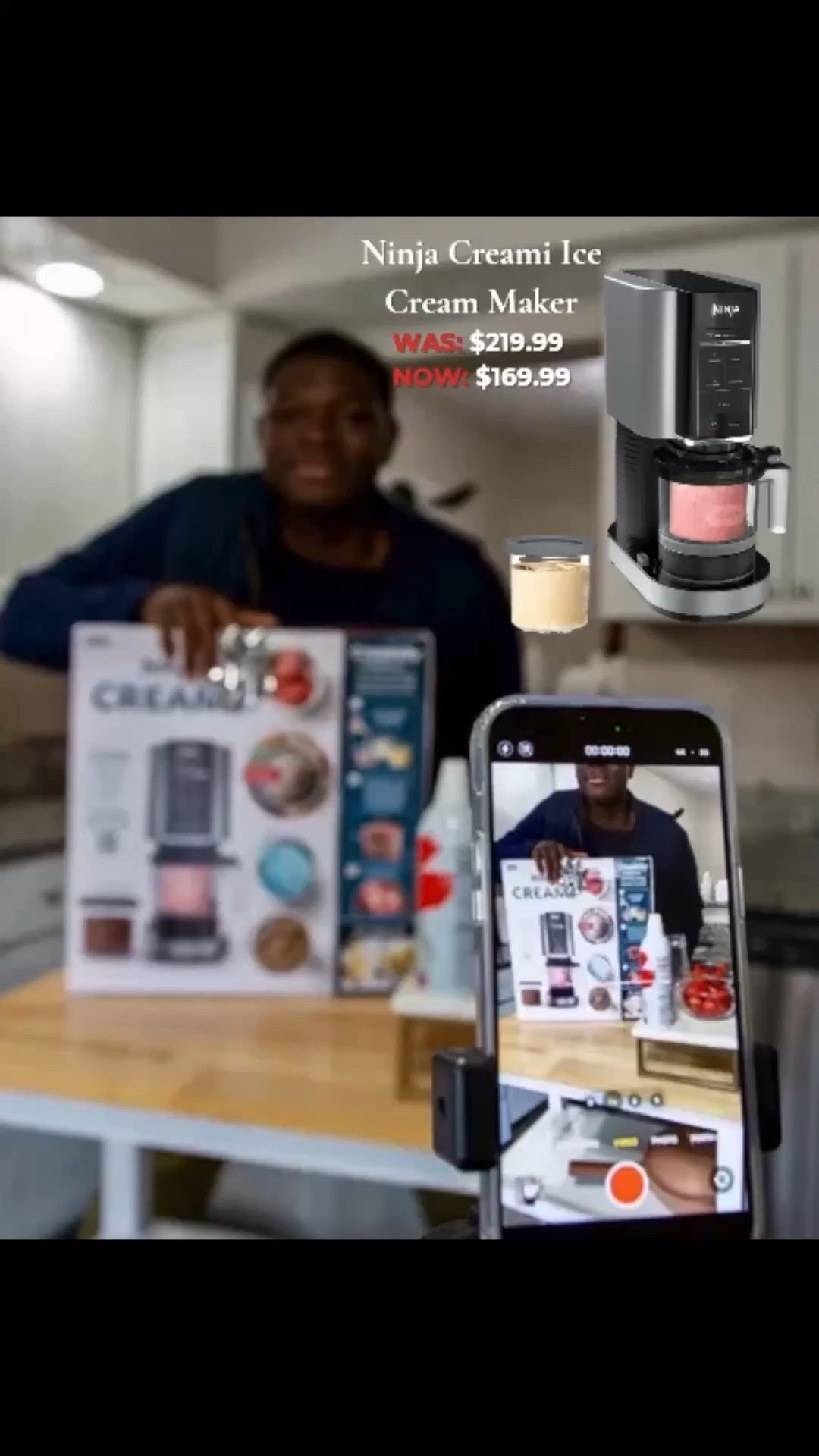 Imagine opening the freezer and having your own homemade ice cream ready to enjoy. That’s what makes the Ninja CREAMi 7-in-1 Ice Cream Maker such a fun kitchen find. And with the Amazon Prime Day deal showing $169.99, now is a good time to check it out.  Amazon Prime Day Amazon Prime Day deals Amazon kitchen deals Amazon kitchen finds Ninja CREAMi Ninja CREAMi ice cream maker Ninja CREAMi 7-in-1 ice cream maker homemade ice cream homemade desserts frozen dessert maker gelato maker @amazonfindsandfashion @Walmart @Target