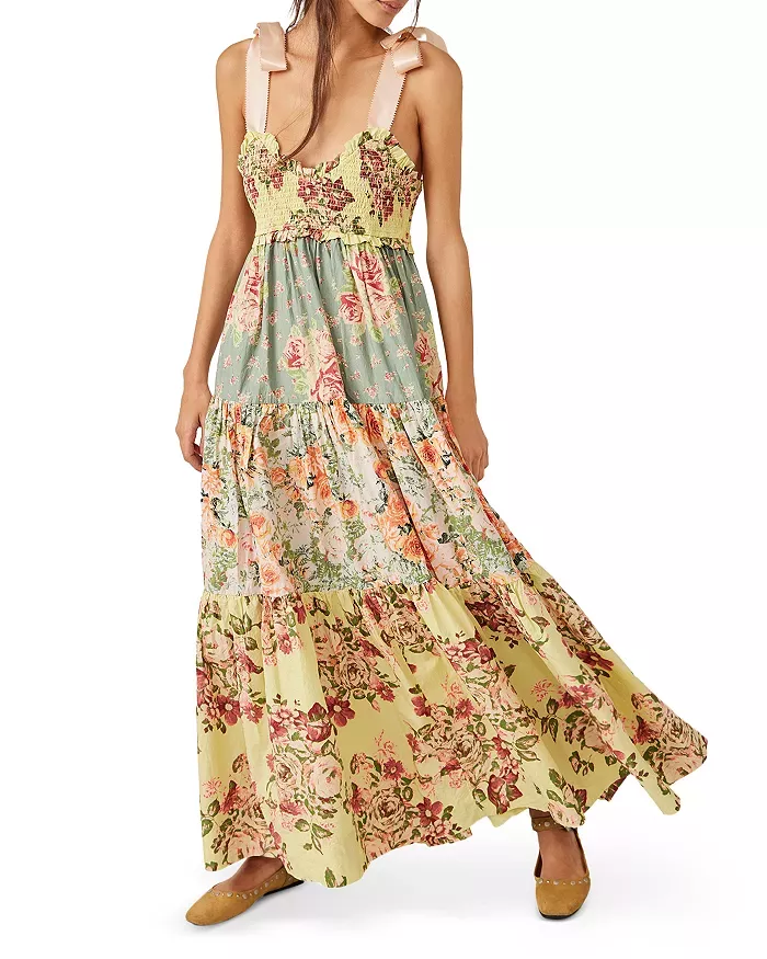 Bluebell Mixed Floral Cotton Maxi … curated on LTK