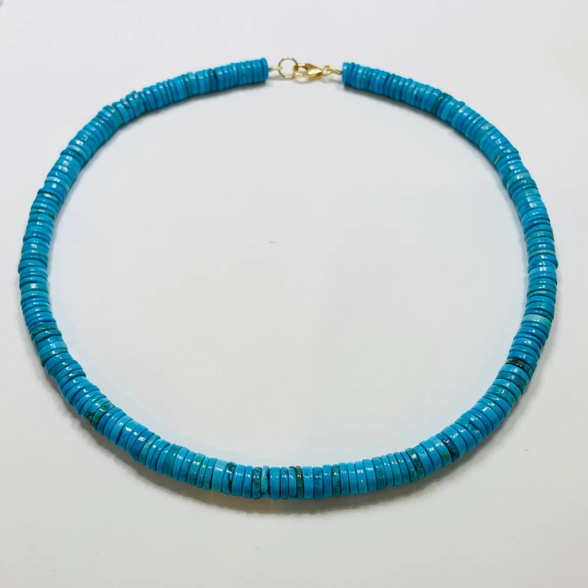 costa blue candy necklace | Theodosia Jewelry