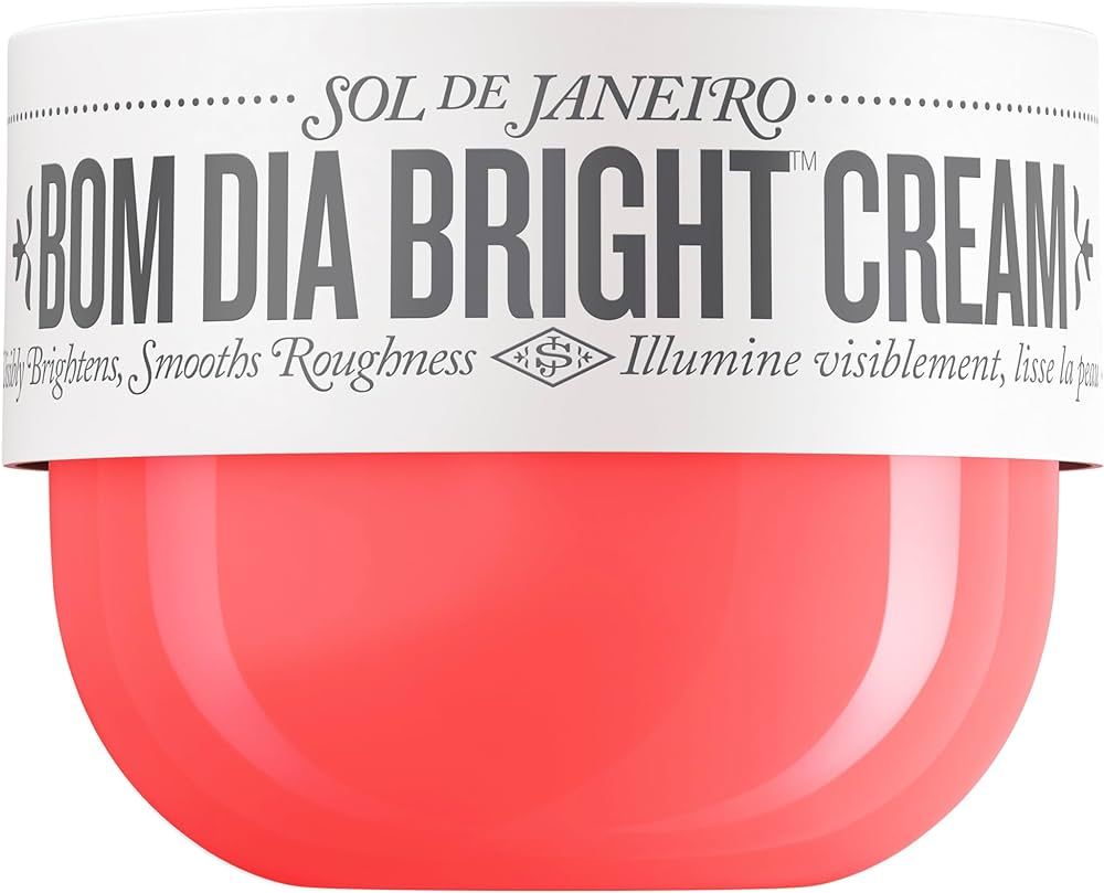 SOL DE JANEIRO Visibly Brightening and Smoothing Bom Dia AHA Body Cream 240mL/8.1 fl oz. | Amazon (US)