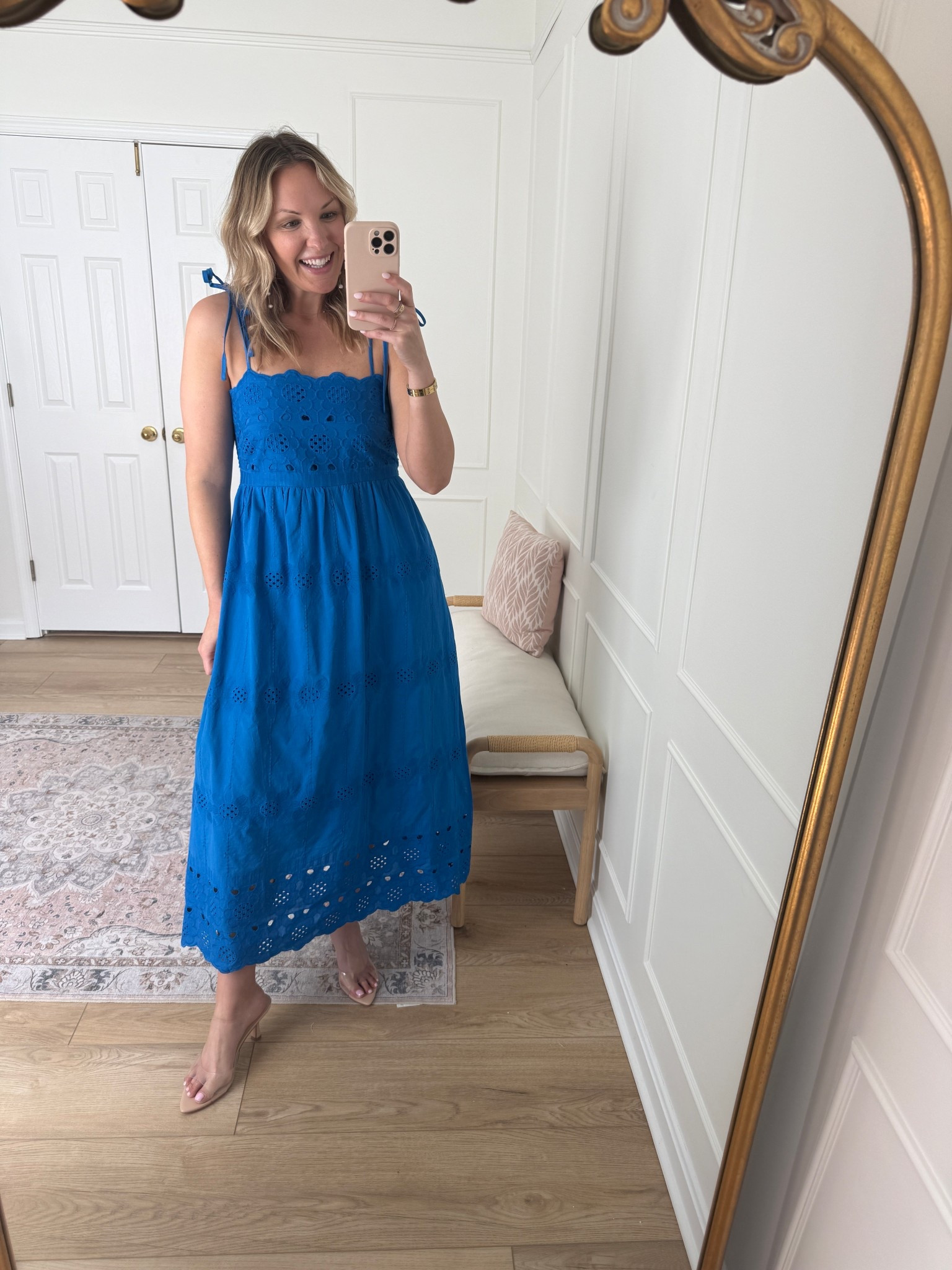 True tie straps - vacation dress - summer dress - wearing a med 

#LTKSeasonal #LTKMidsize