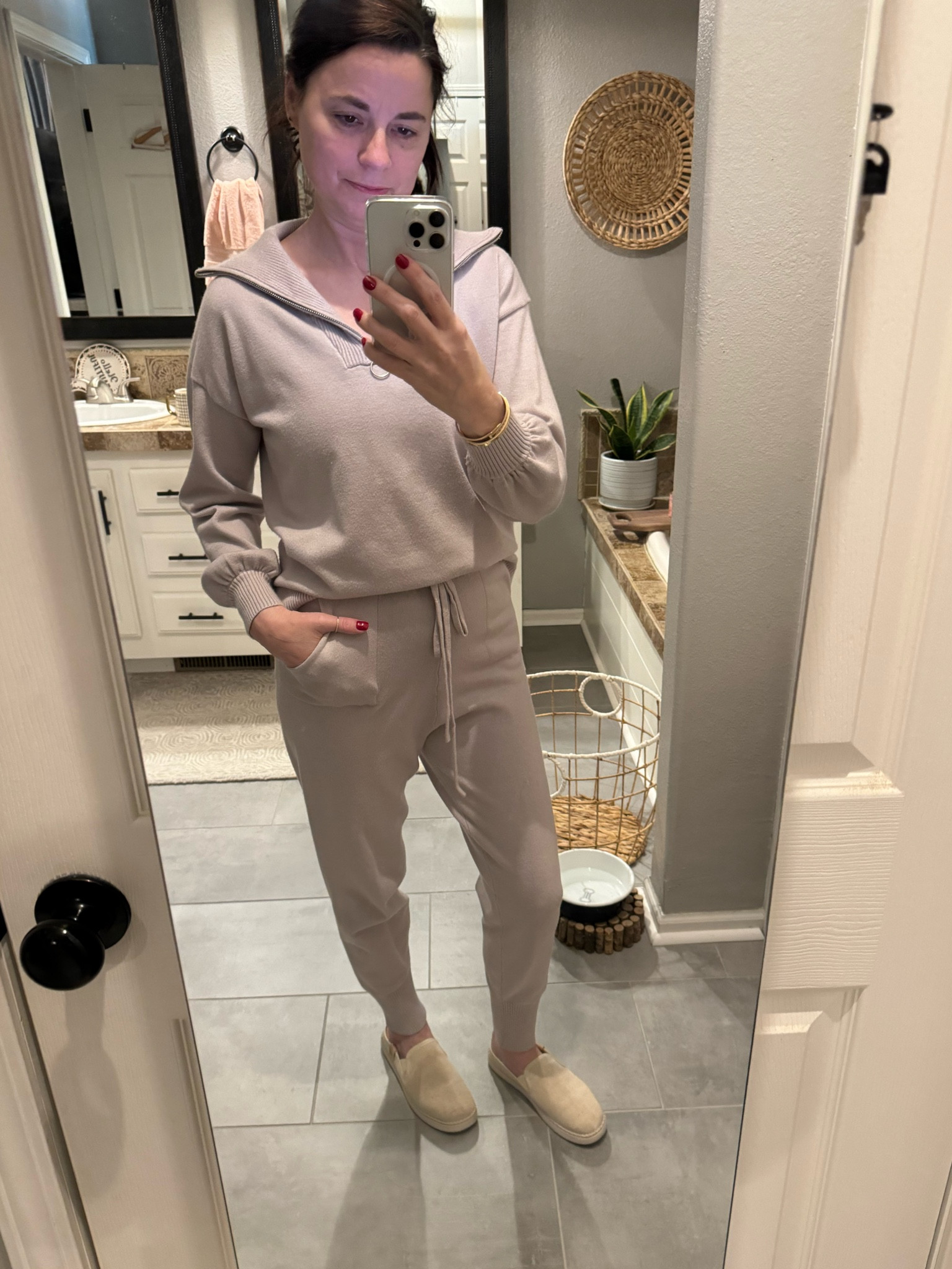 Never sacrifice style for comfort.  With these sweater set, you can have both!  Amazing quality and even better price!!!  The shoes are just as comfortable!  Everything fits TTS.  I am wearing a small in the sweater set.

#LTKfindsunder100 #LTKstyletip #LTKshoecrush