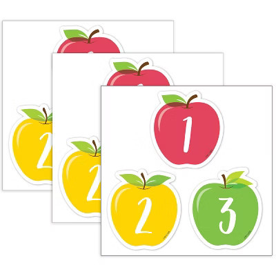 Creative Teaching Press® Apple Time Apples Calendar Days, 35 Pieces Per Pack, 3 Packs | Target