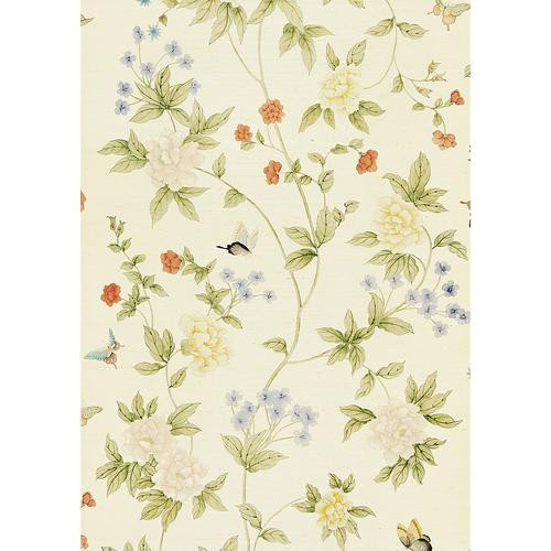 Scalamandre Luoyang Garden Sisal Document Wallpaper | DecoratorsBest | DecoratorsBest