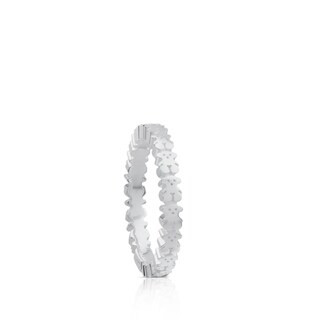 Silver Ring with Bear motifs TOUS Straight | TOUS USA