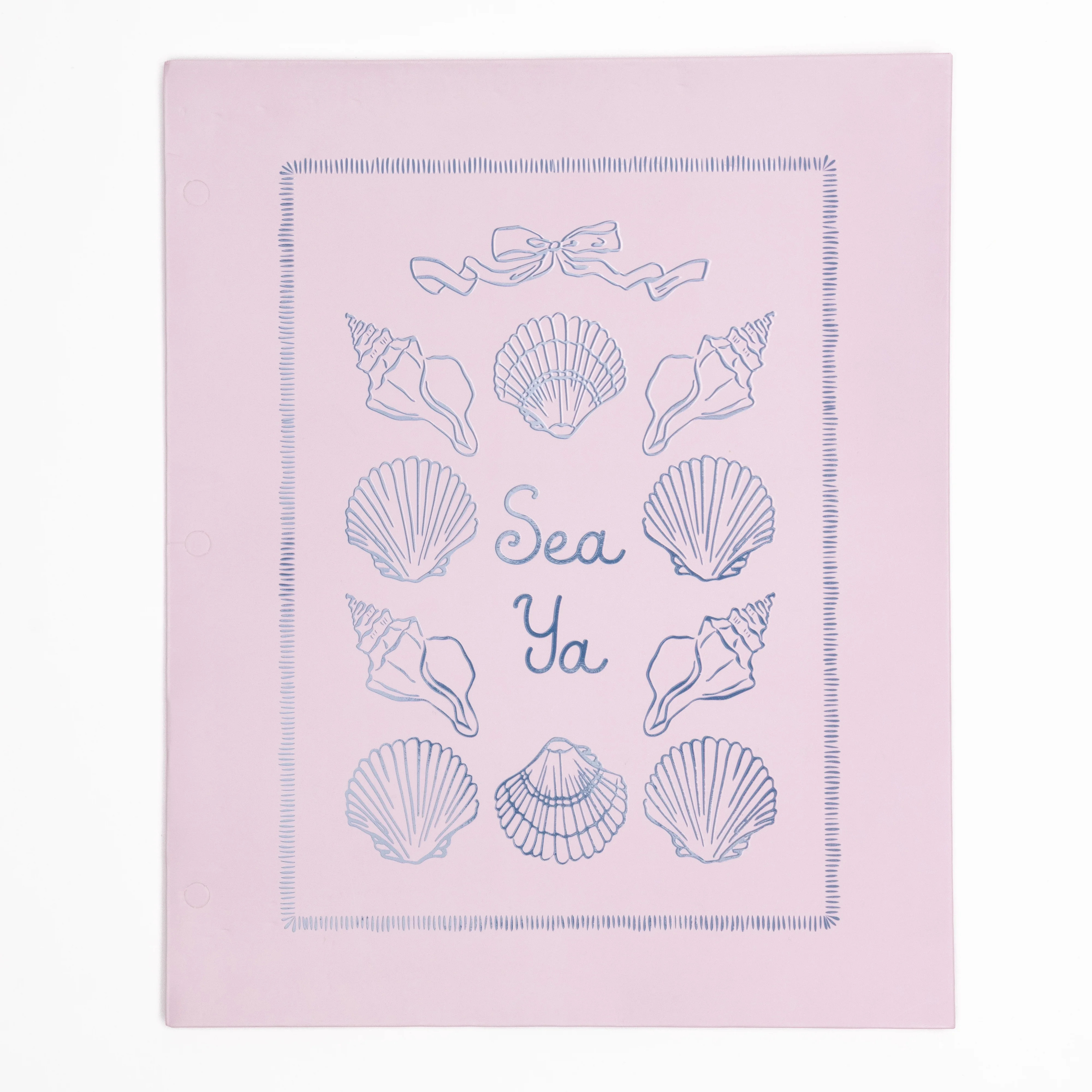 Ecokind by U Style Seashell Two-Pocket Folder, 11.7" x 9.6" | Walmart (US)