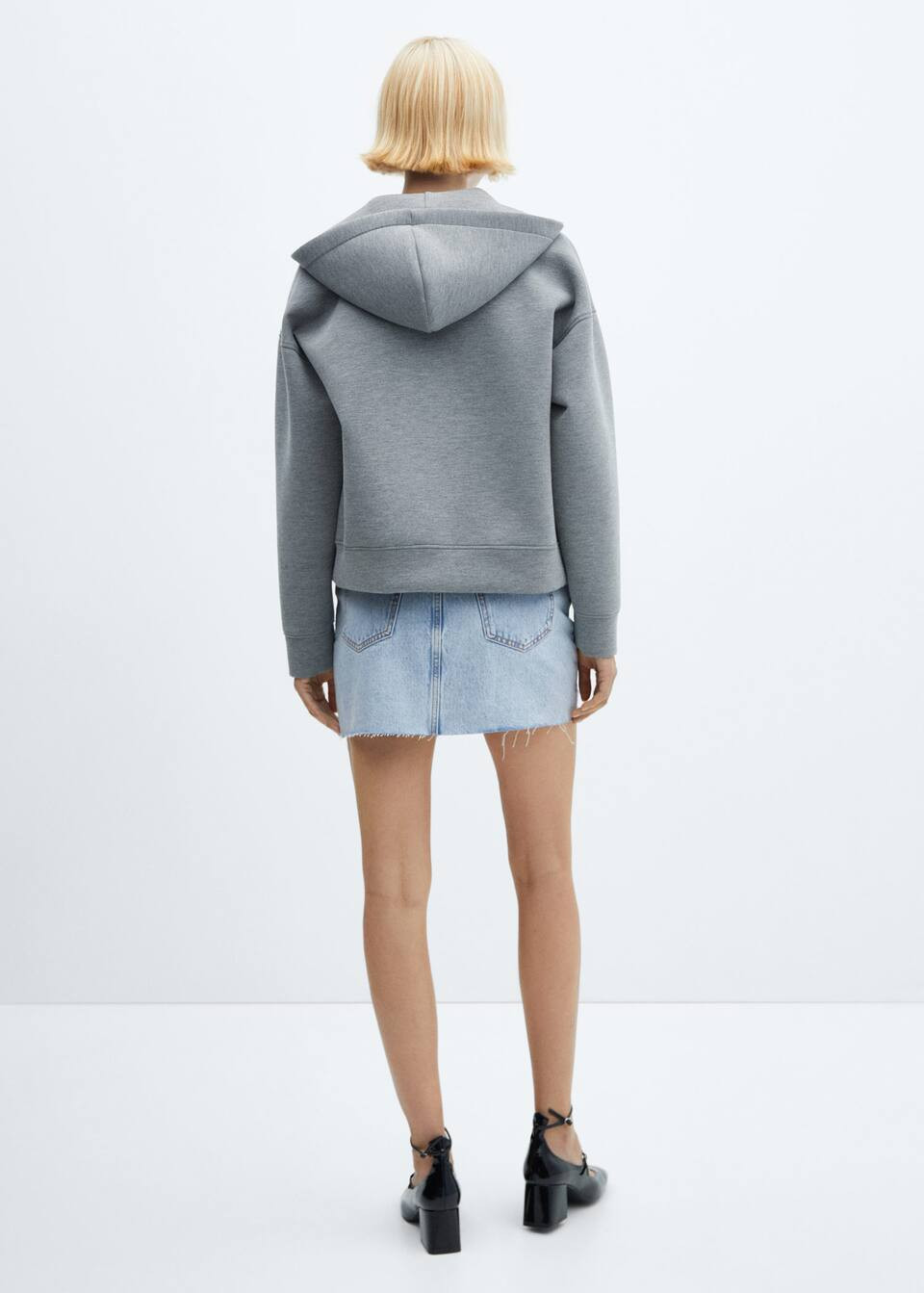 Denim mini-skirt -  Women | Mango United Kingdom | MANGO (UK)