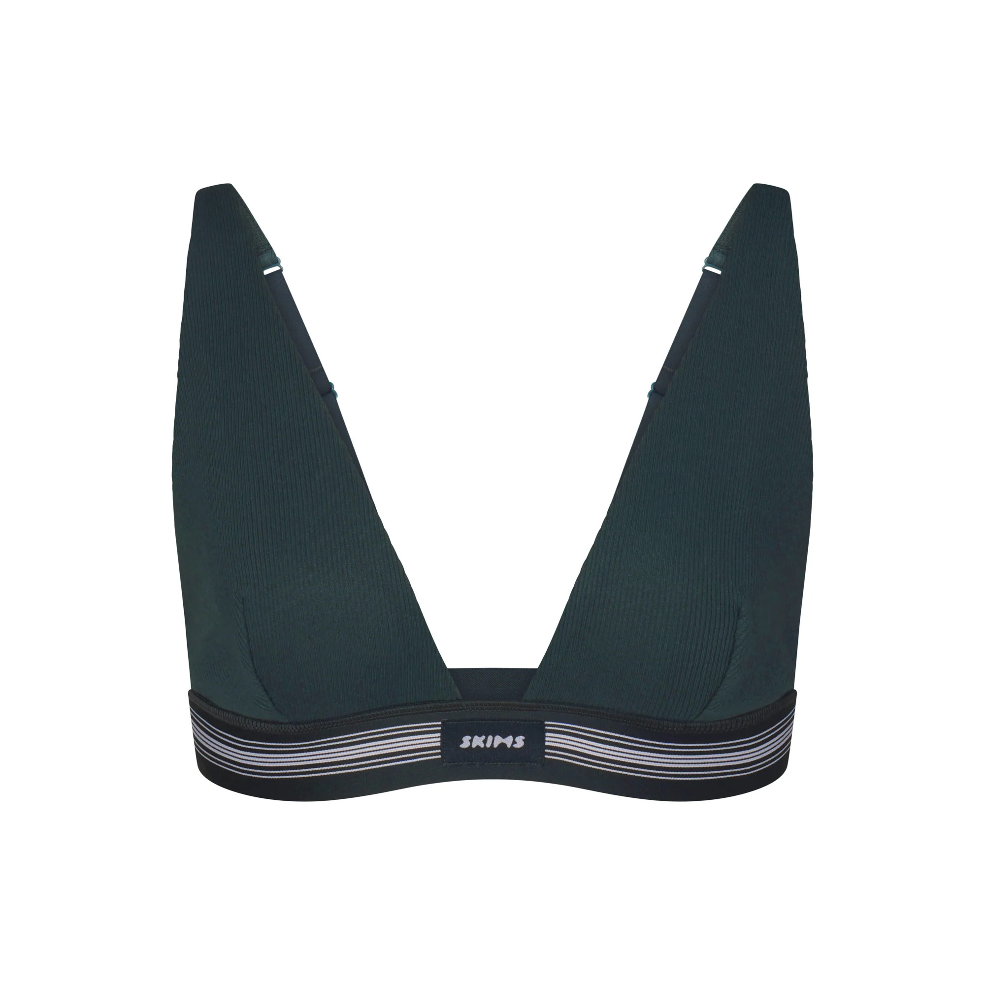 COTTON RIBPLUNGE BRALETTE$36 | SKIMS (US)