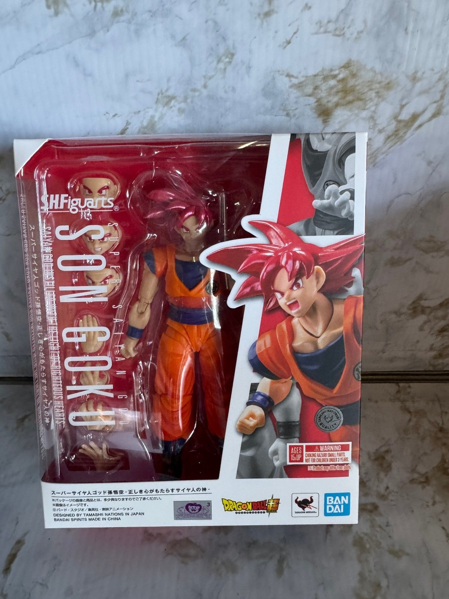 Dragon Ball Super - Super Saiyan God Son Goku S.H.Figuarts | eBay US