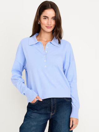 SoSoft Lite Cropped Polo | Old Navy (US)