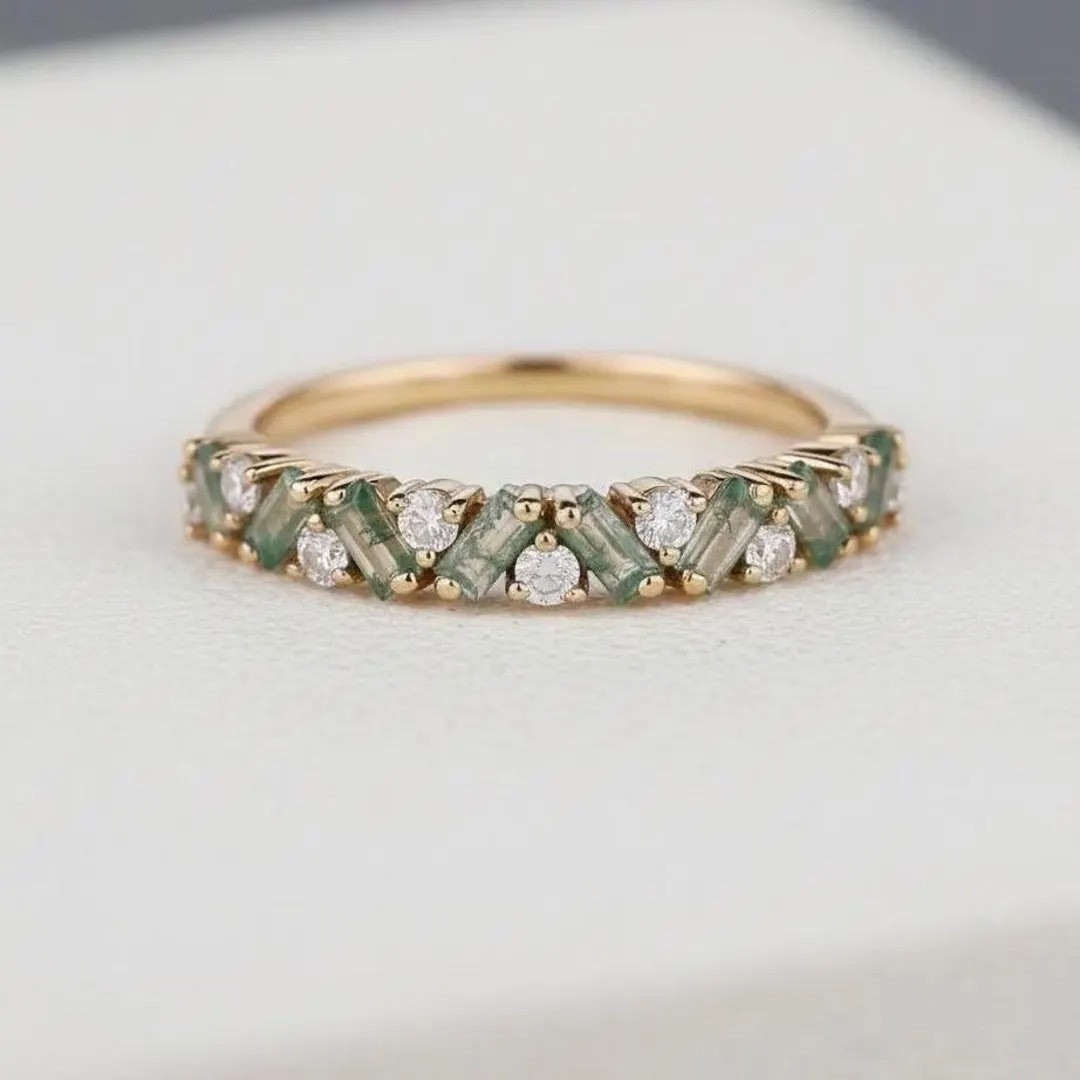 Unique Baguette Moss Agate Ring from Etsy. 



Etsy finds, Mother’s Day gifts, Moss agate Wedding Band, Art Deco Eternity Band 14K Gold Vintage Agate Matching Ring Personalized Gift #LTKGiftGuide

#LTKWedding #LTKSeasonal #LTKSaleAlert