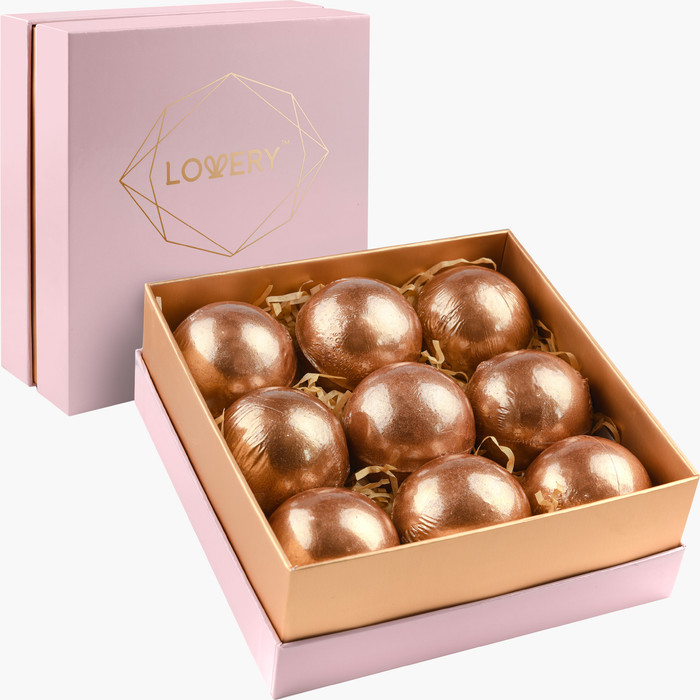 24K Rose Gold Bath Bombs Gift Set | Nordstrom