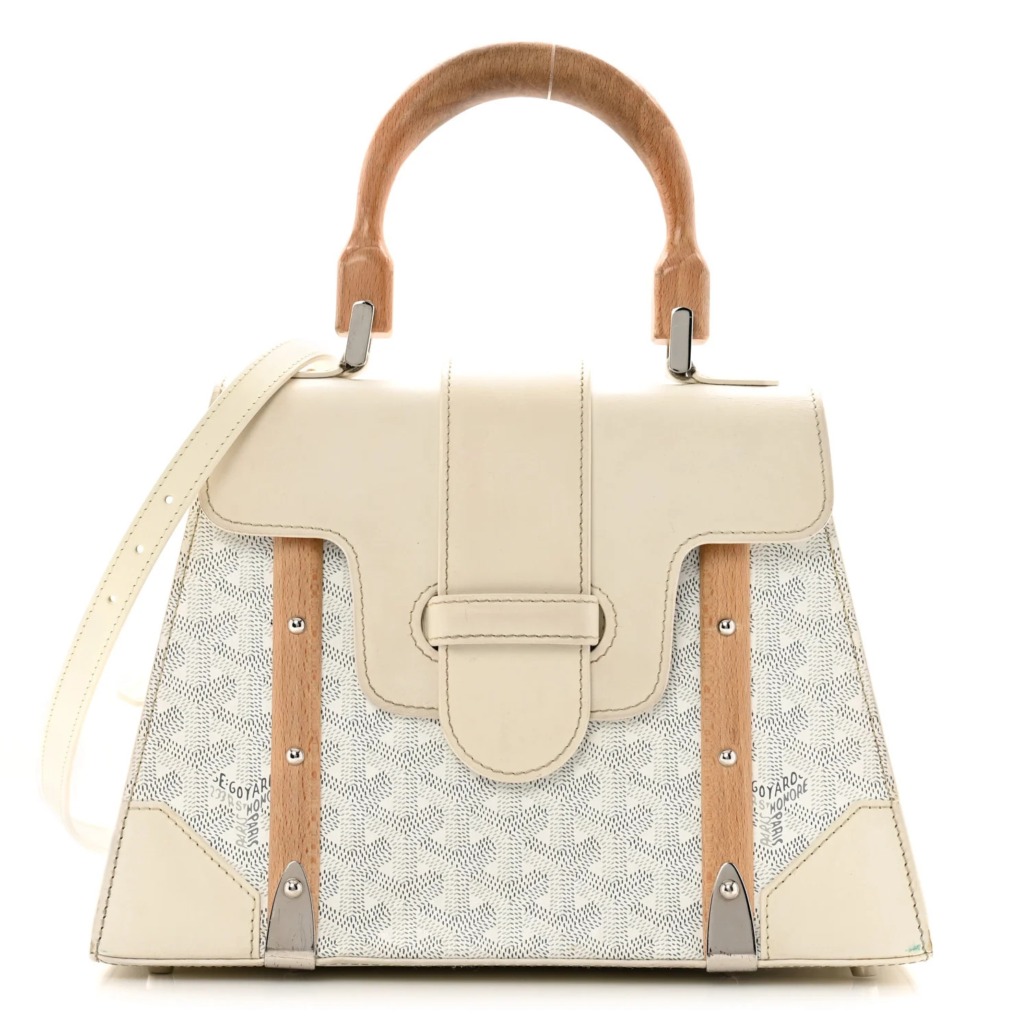 Goyardine Saigon PM White | FASHIONPHILE (US)