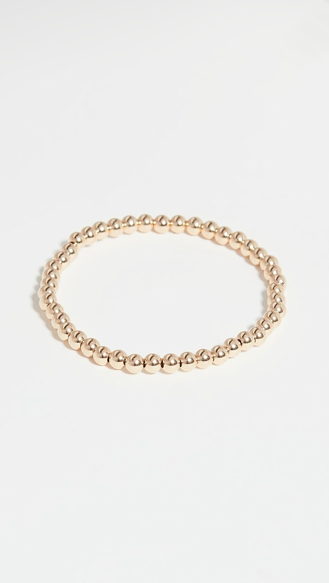 4mm Gold Bracelet | Shopbop