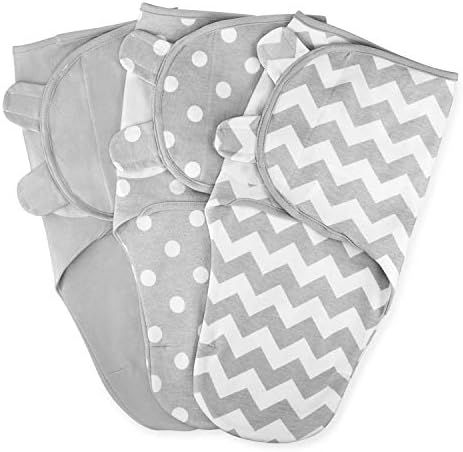 Swaddle Blanket Baby Girl Boy Easy Adjustable 3 Pack Infant Sleep Sack Wrap Newborn Babies by Com... | Amazon (US)