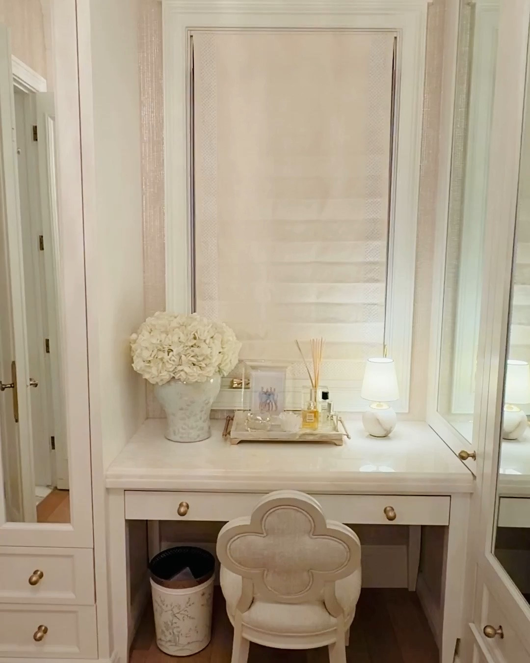 How I have my makeup organized at my vanity

#LTKHome #LTKBeauty