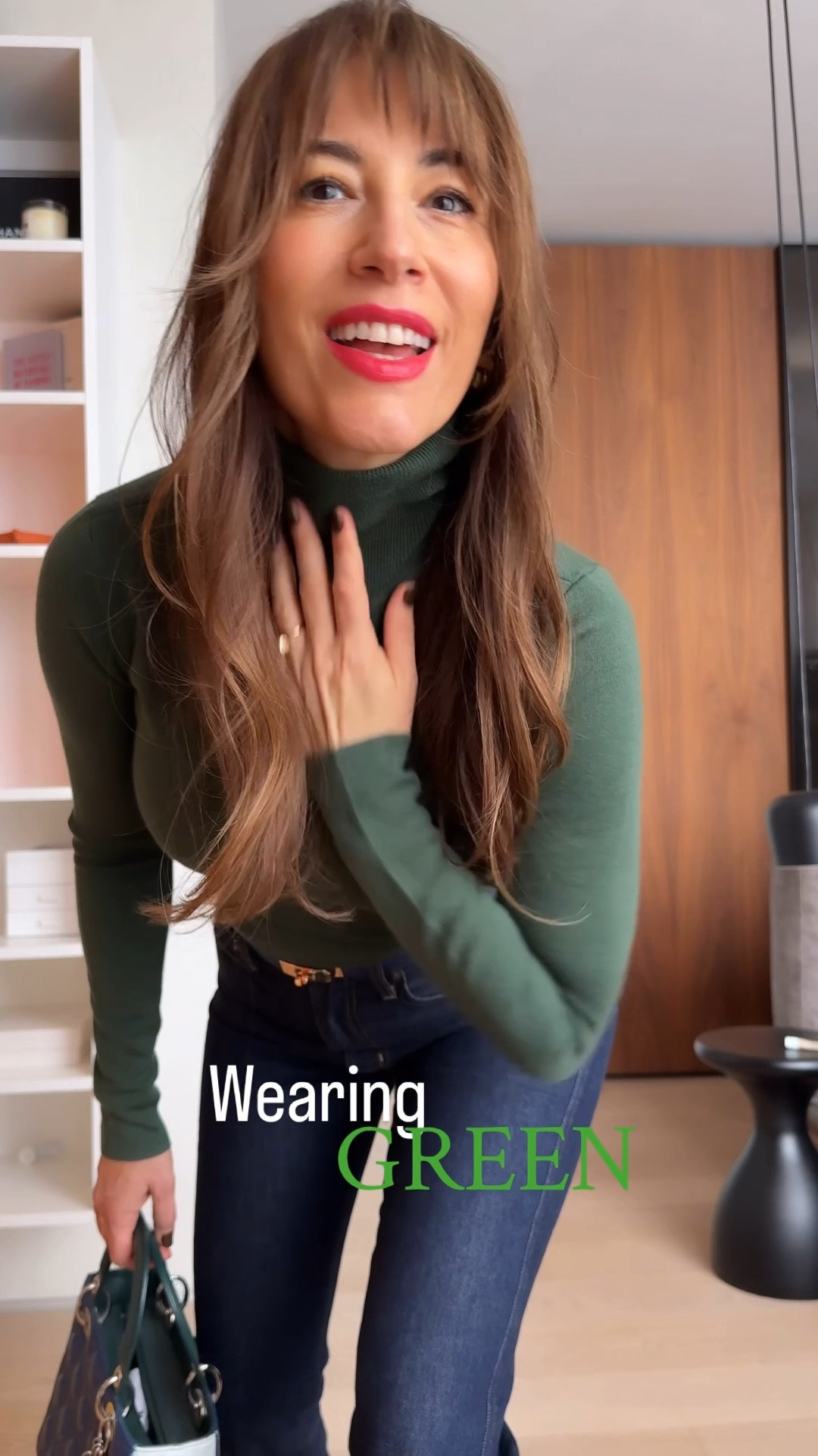 Green is so incredibly chic. And once you understand color harmony, it becomes a neutral and so easy to combine. My jeans are size 26 - fit true to size. Both tops are size S, the shirt is XS.

#LTKSaleAlert #LTKOver40 #LTKootd