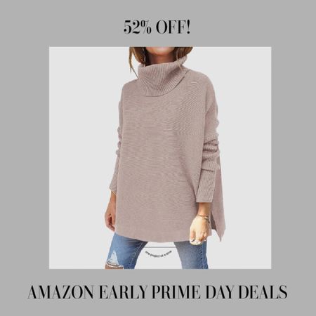 Amazon early prime day deals! This beautiful sweater is 52% off! 

#LTKsalealert #LTKstyletip #LTKxPrime