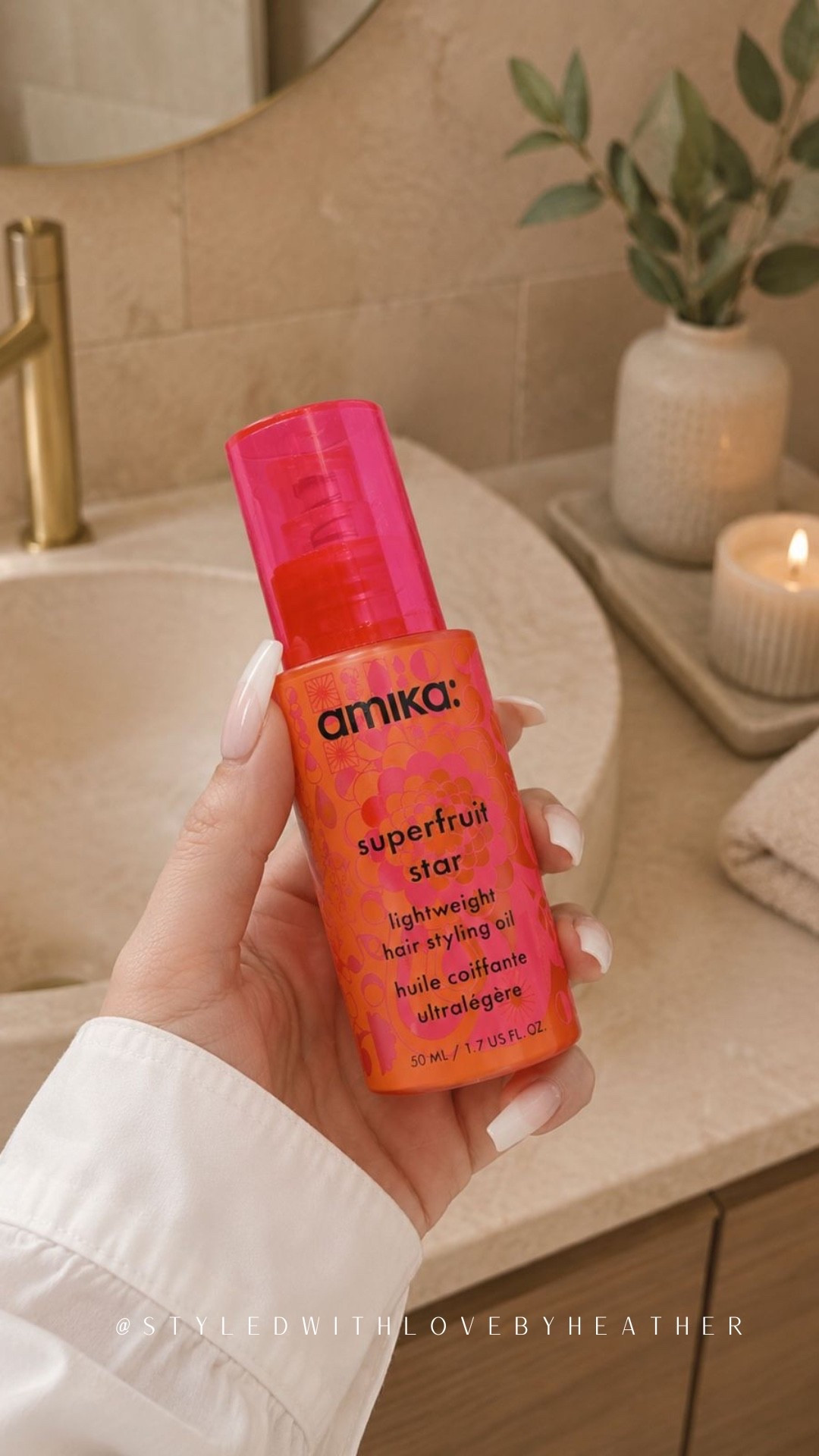 For shiny, healthy-looking hair without feeling greasy. A little goes a long way! ✨💖

#LTKbeauty #LTKitalia #LTKsummer