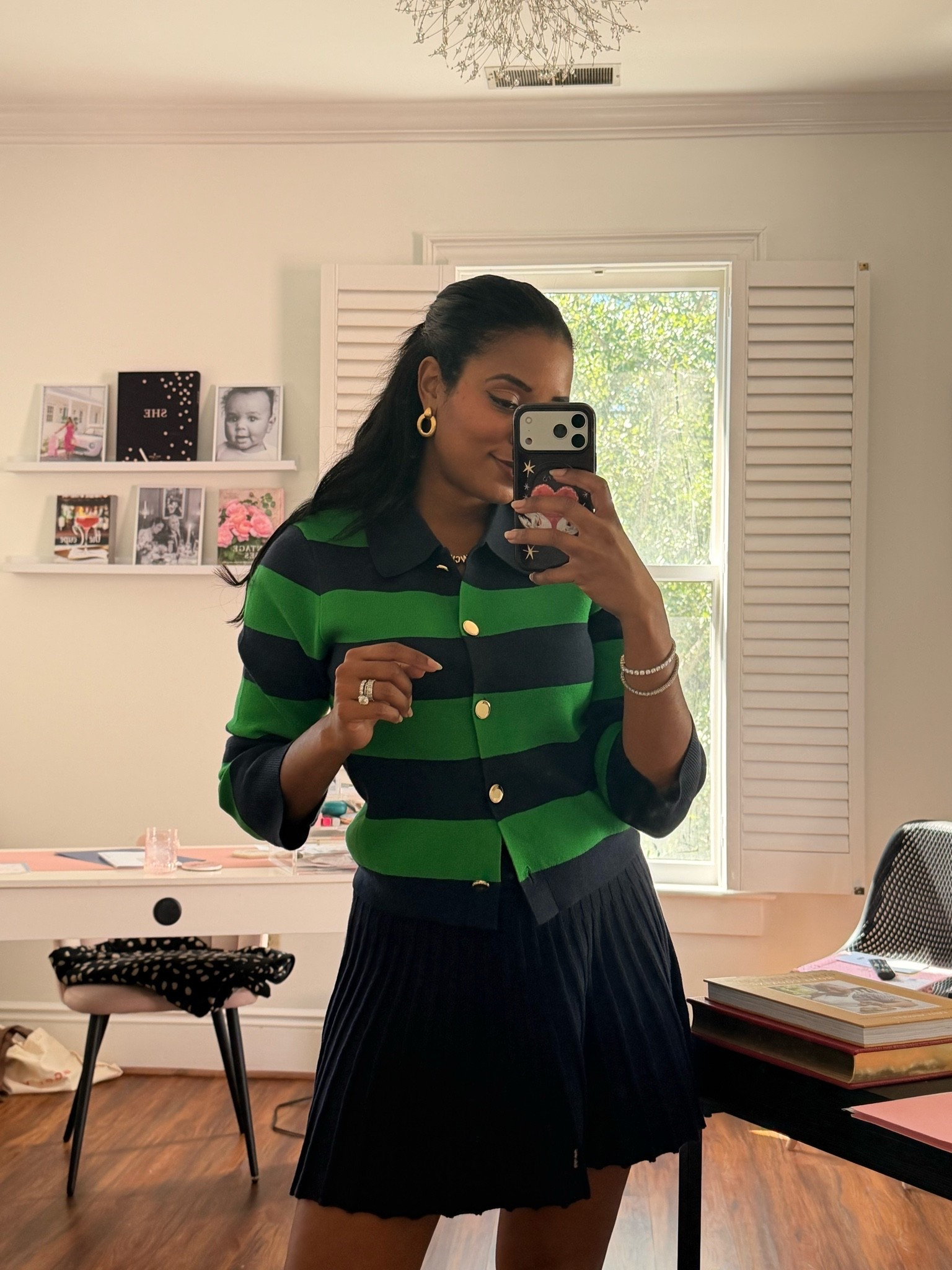 AVARA Amelia Green Striped Button Up Sweater

#LTKWorkwear #LTKBeauty #LTKdayinmylife