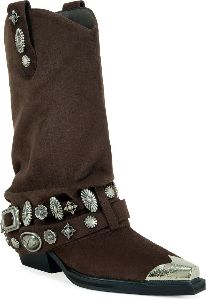 Ashraf Studded Western Boot (Women) | Nordstrom