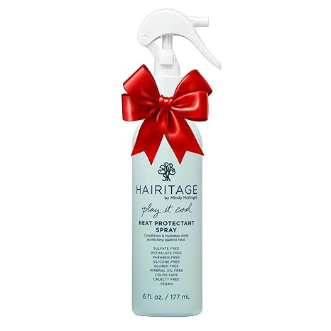 Hairitage Heat Protectant Spray for Hair - Up to 450 Degree Protection + Hydrates + Strengthens H... | Amazon (US)