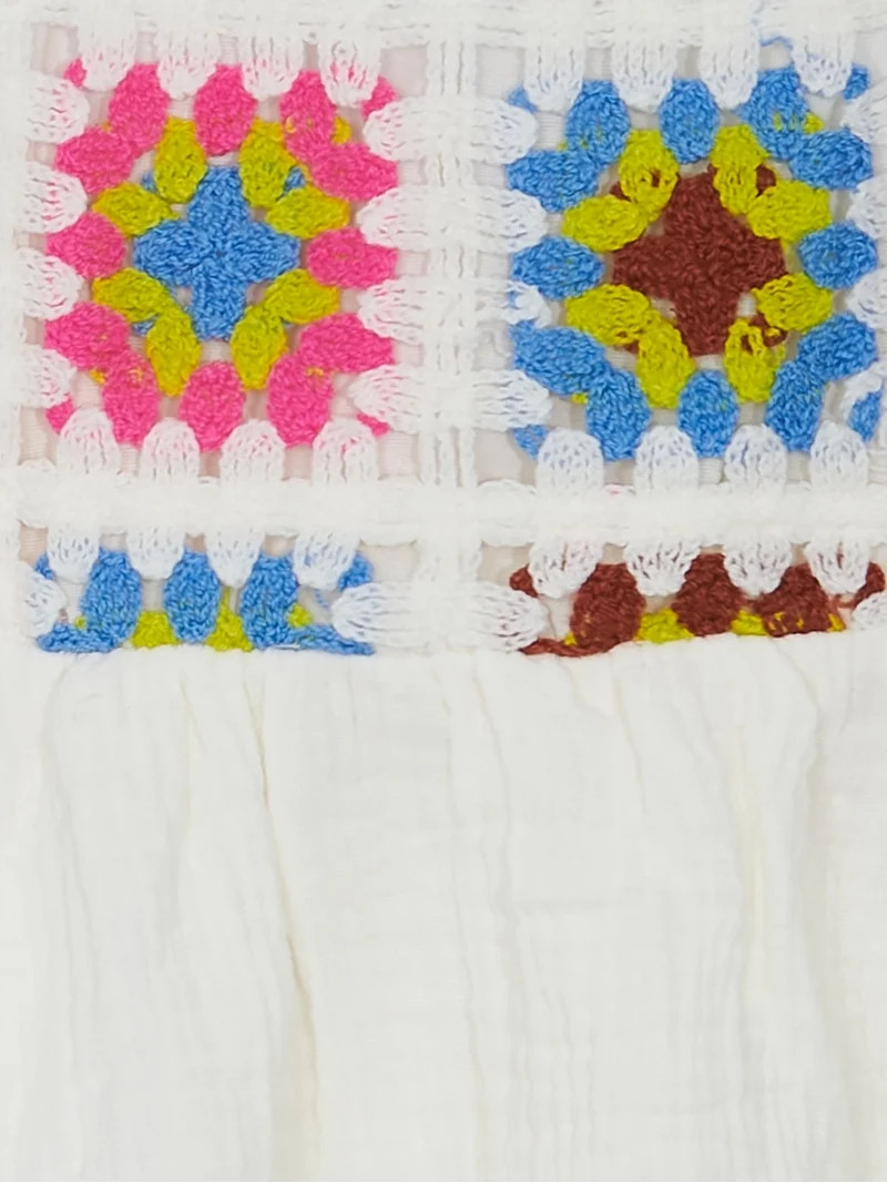 Wonder Nation Girls Crochet Dress, sizes 12M - 5T | Walmart (US)
