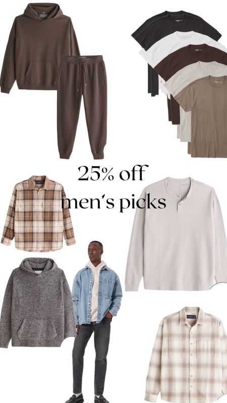 25% off only in this app! Love the picks for the men in your life- basics are always my go to! #abercrombie #myabercrombie 

#LTKxAF