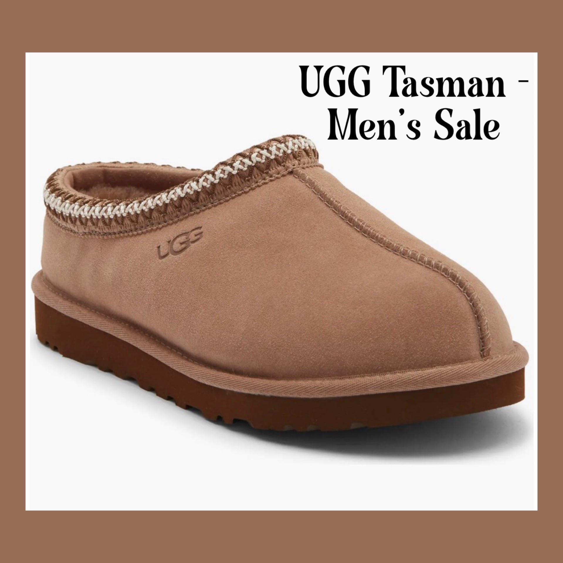 Nordstrom Rack has a new, flash markdown on Men’s UGG Tasman Slippers. Sizes are currently fully stocked, but will absolutely fly since this color way is such an incredibly rare sale item. Definitely an offseason score!!

#LTKSaleAlert #LTKMens #LTKSeasonal