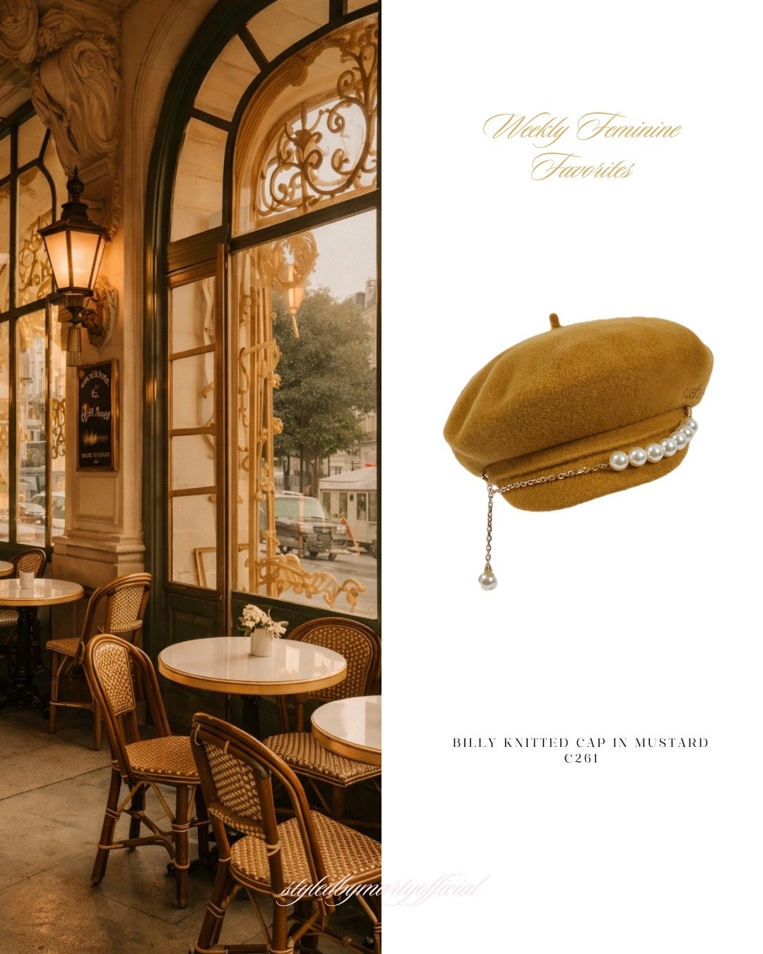 Weekly Feminine Favorite:Mustard knitted cap🤎


Feminine style, feminine fashion, winter style, winter wear, winter accessories, headwear, brown hat 



#LTKootd #LTKOver40 #LTKSeasonal