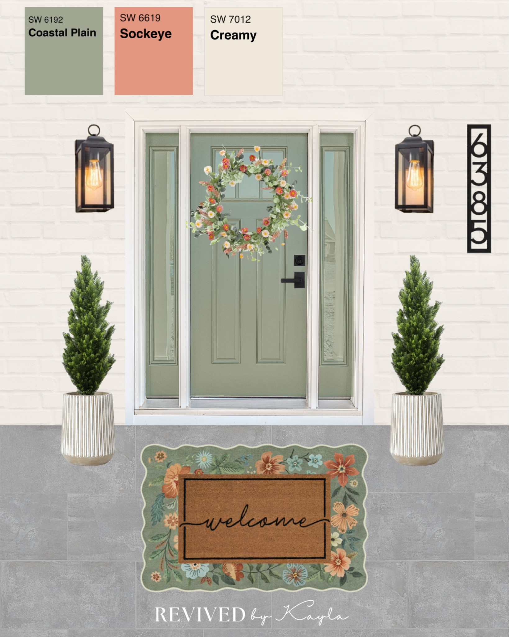 Spring front porch color palette 🌷

#homedecor #homeinspo #frontporch #frontporchdecor #springdecor #homedecorinspo #homestyling #interiordesign 

#LTKHome #LTKFindsUnder50 #LTKFindsUnder100