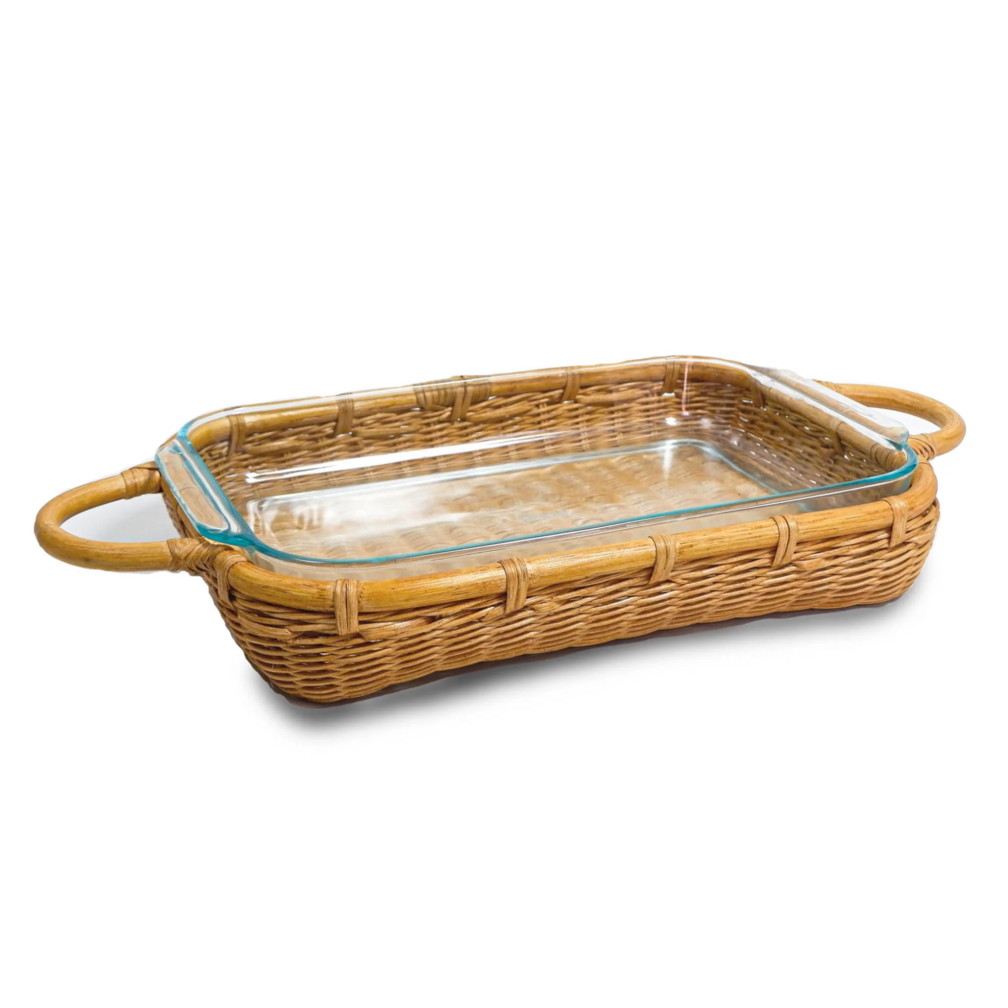 Wicker Casserole Basket | The Basket Lady