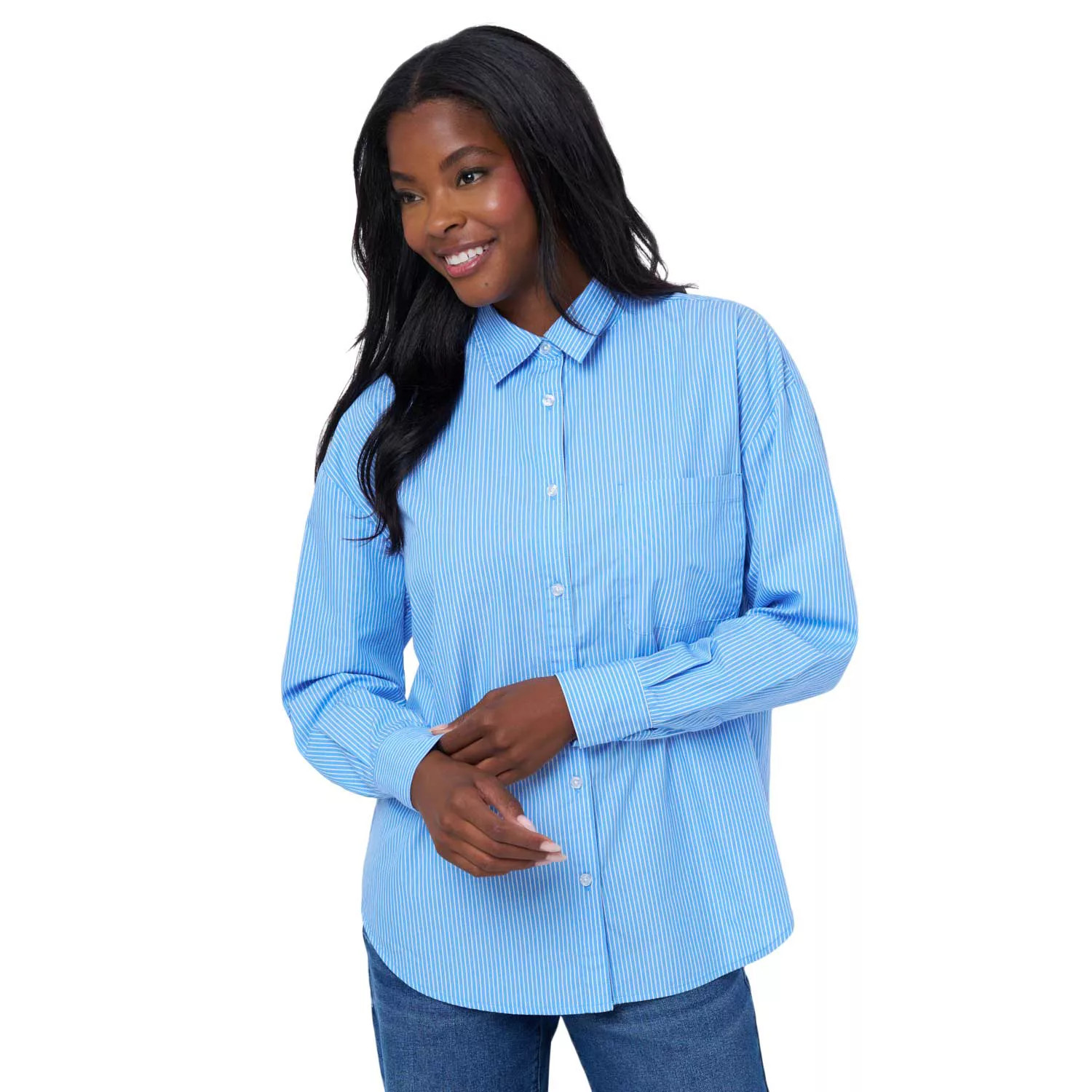Edited by Remi Bader Women's Oversized Shirt | Sam's Club