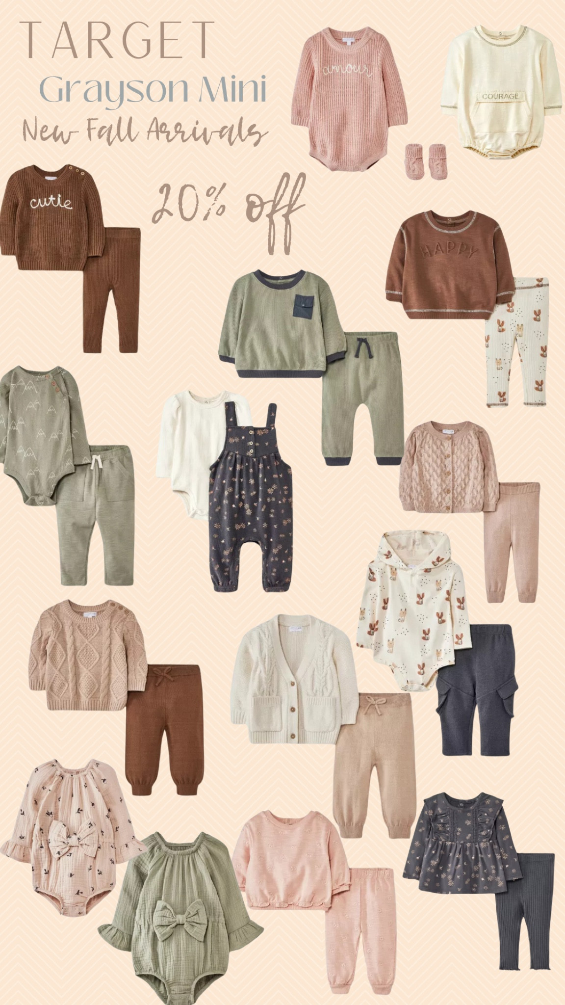 Target Grayson Mini: New Fall Collection! 20% off! 







Target, Target Finds, Baby, Toddler, Mom, Fall Fashionn

#LTKKids #LTKBump #LTKBaby