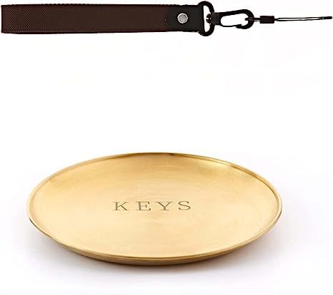Andwarmth Key Bowl and Keychain Set -Key Bowl for Entryway Table, Decorative Bowl,Valet Tray, Jew... | Amazon (US)