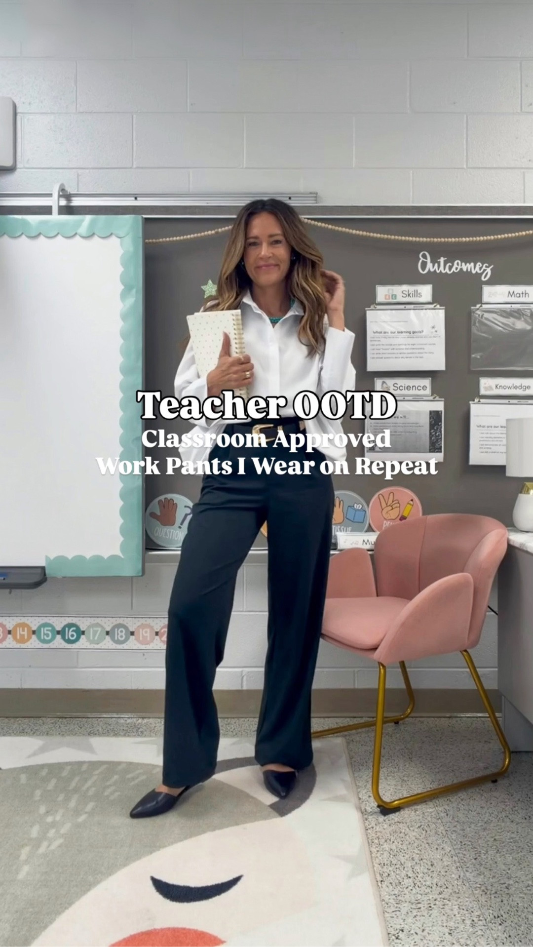 These Halara straight leg work pants are teacher approved and pass the all day comfort test! 📝

They’re soft, stretchy and flattering plus they come in petite and tall lengths too! Now on major sale!!!

#LTKootd #LTKSaleAlert #LTKWorkwear