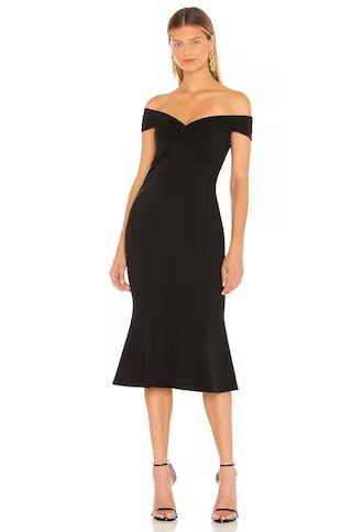 Katie May Total Flirt Dress in Black from Revolve.com | Revolve Clothing (Global)