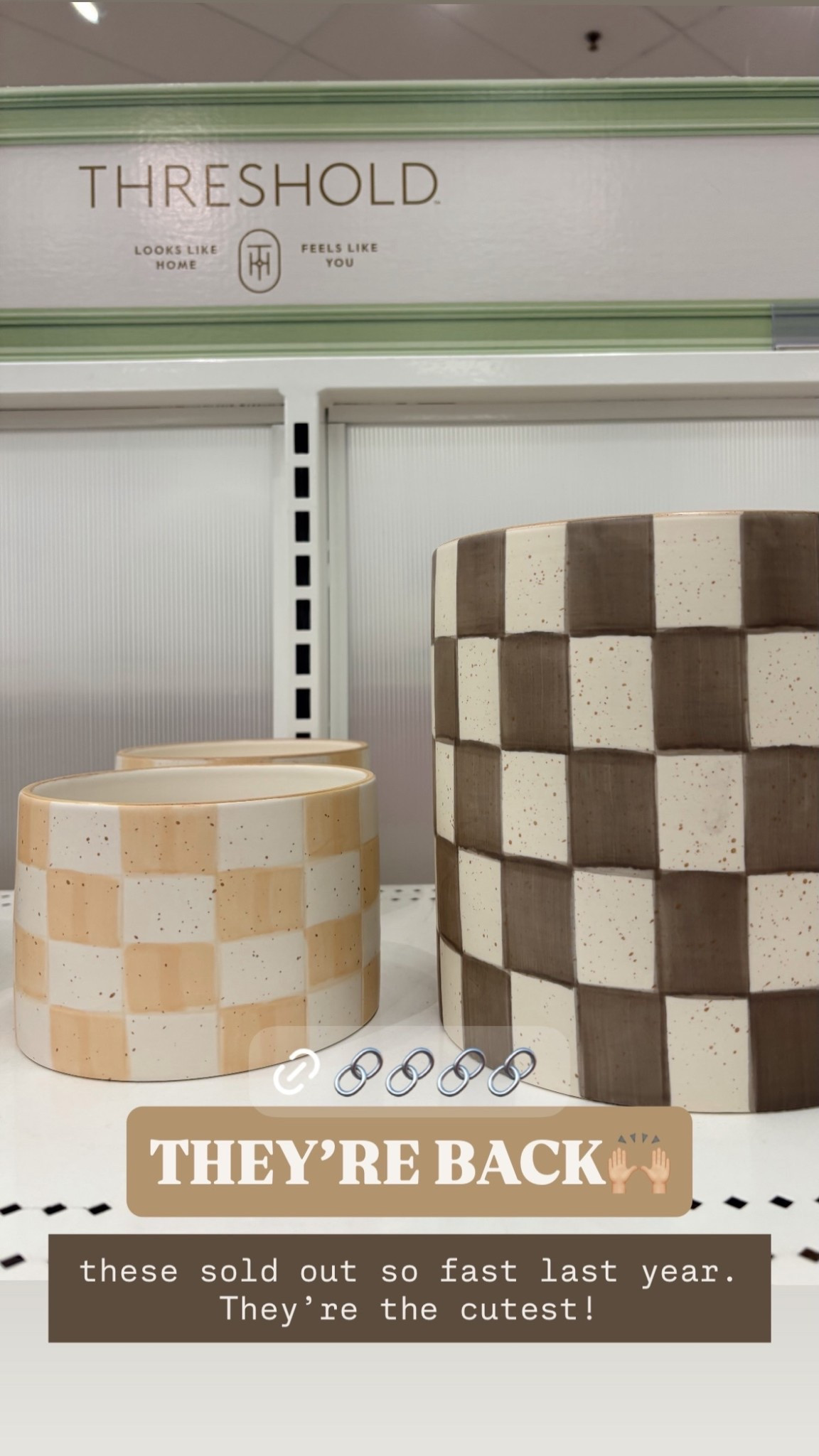 THEY’RE BACK🙌🏼 these sold out so fast last year. They’re the cutest!

These are perfect to add a subtle pattern to your home while keeping it neutral. 



#LTKHome #LTKSeasonal