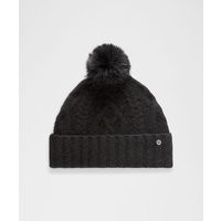 Women's Alpaca Wool-Blend Cable-Knit Pom Beanie | Lululemon (US)